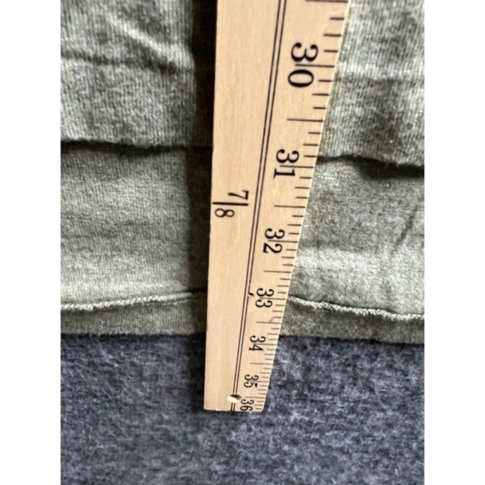 Polo Ralph Lauren Mens XXL Long Sleeve Polo Shirt Olive Green Cotton Pony Logo - Picture 7 of 8